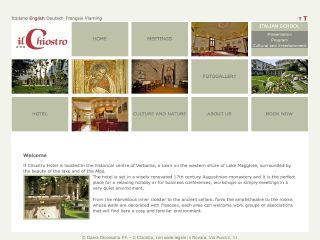 Thumbnail do site Hotel Il Chiostro