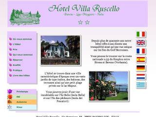 Thumbnail do site Htel Villa Ruscello **