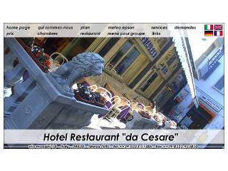 Thumbnail do site Htel Da Cesare **