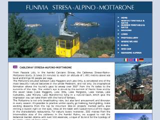 Thumbnail do site Télépherique Stresa-Alpino-Mottarone
